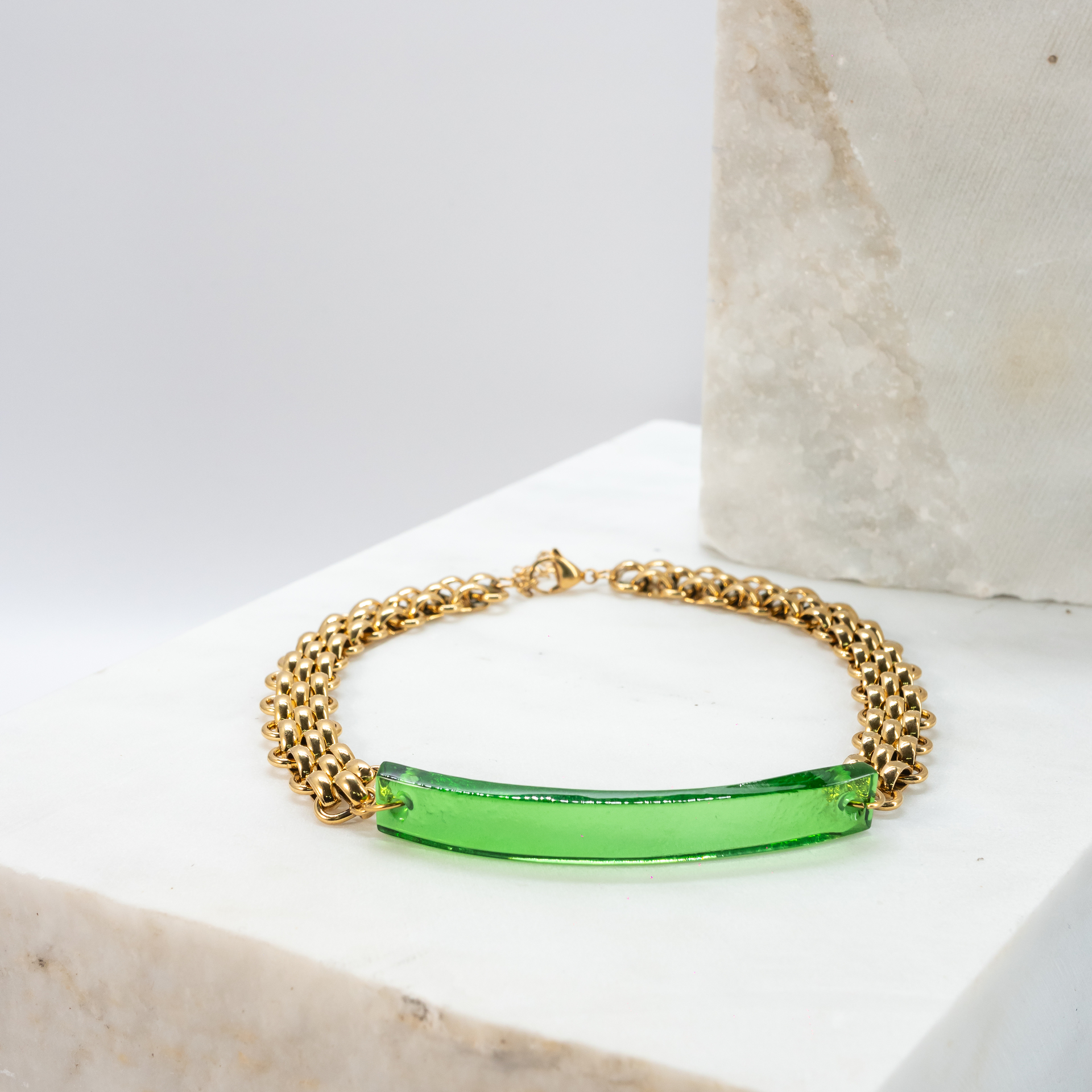 Choker Erotas beer-green